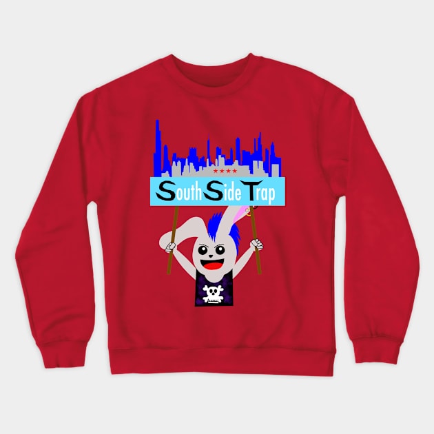 SST x Yuki Nagasato Rock Bunny Crewneck Sweatshirt by Southside Trap